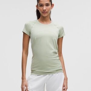 lululemon athletica Light Sage Short-Sleeve Crew Tee
